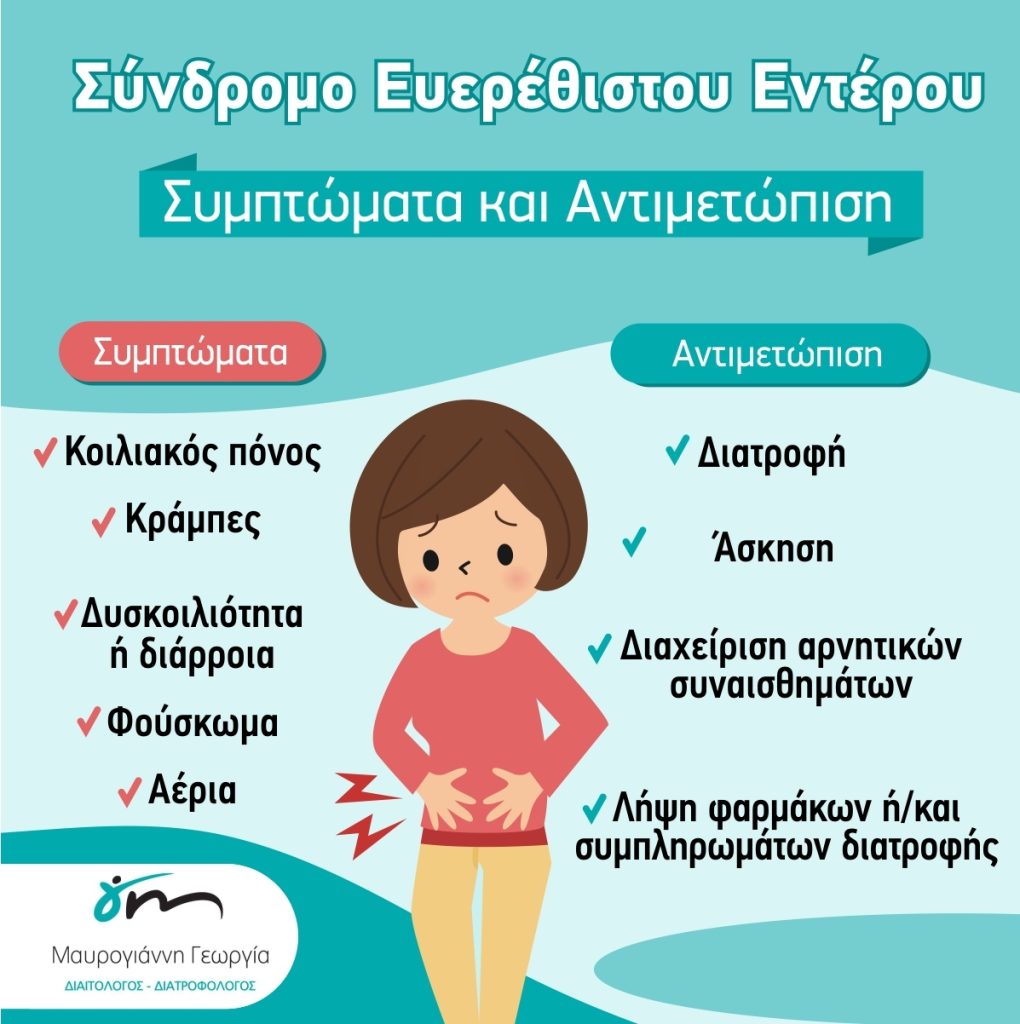 Syndromo Eyerethistou Enterou Symptomata kai Antimetopisi
